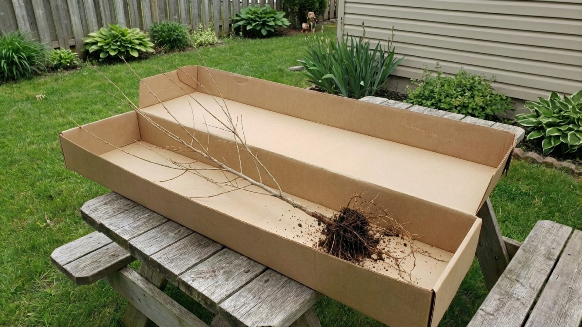 Наша реальна відправка — плакуча шовковиця Серенада