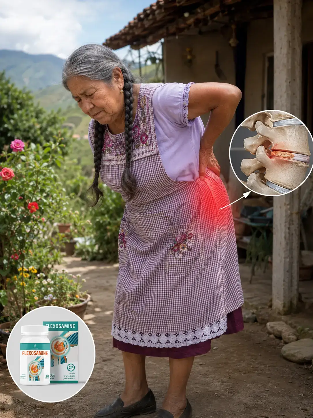 Dolor paralizante en la zona lumbar