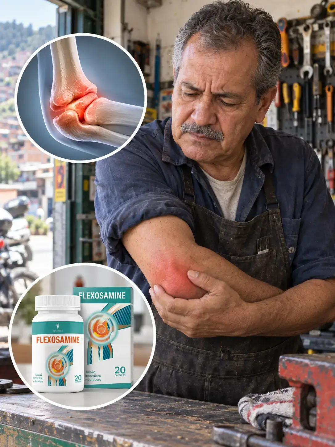 Dolor agudo en el codo