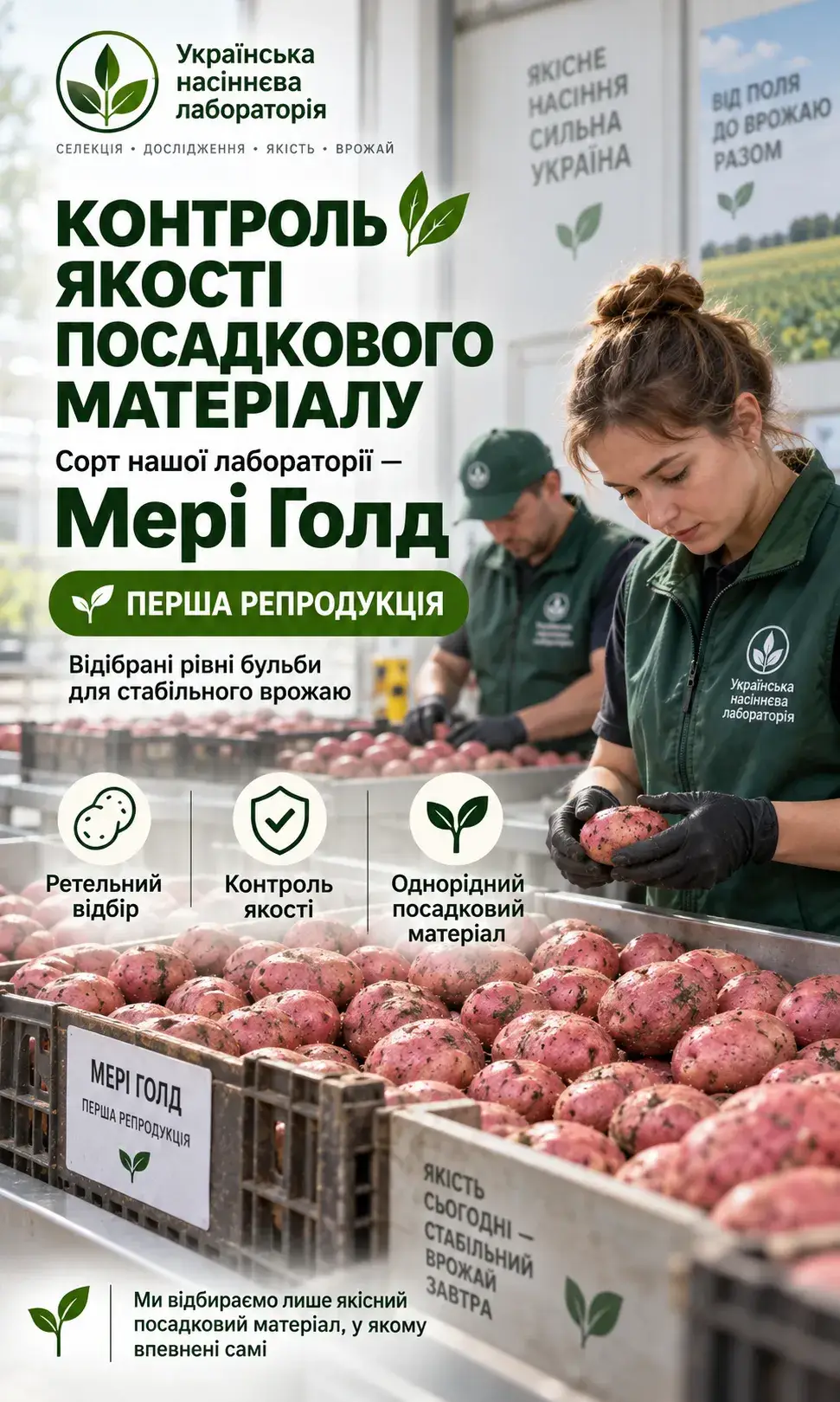 Від лабораторії до вашої ділянки