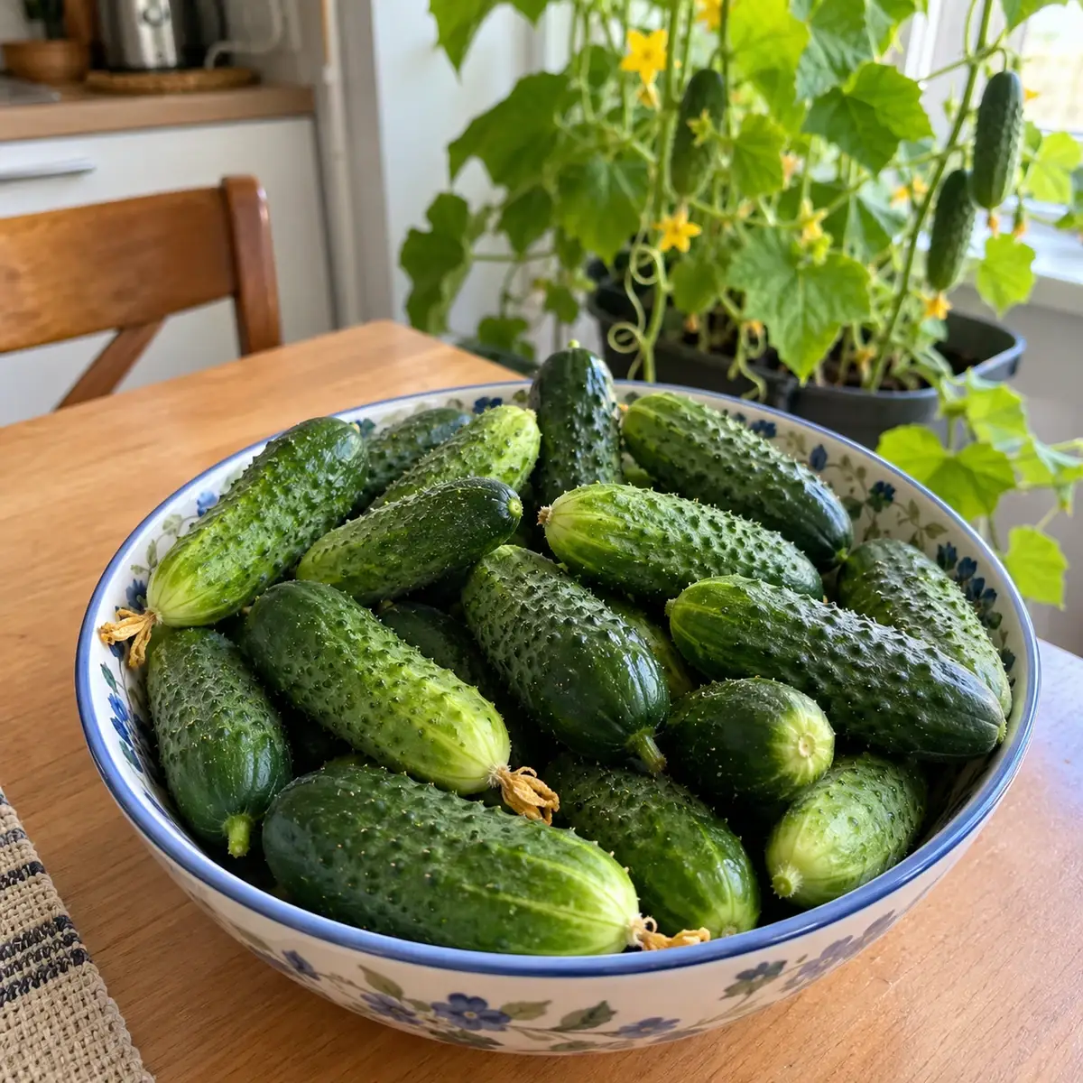 Миска огірочків